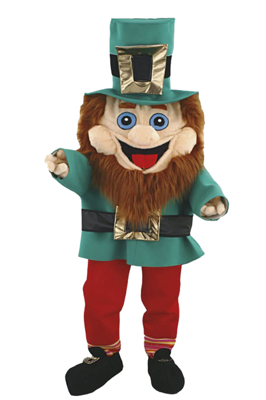 Costume mascotte de Leprechaun