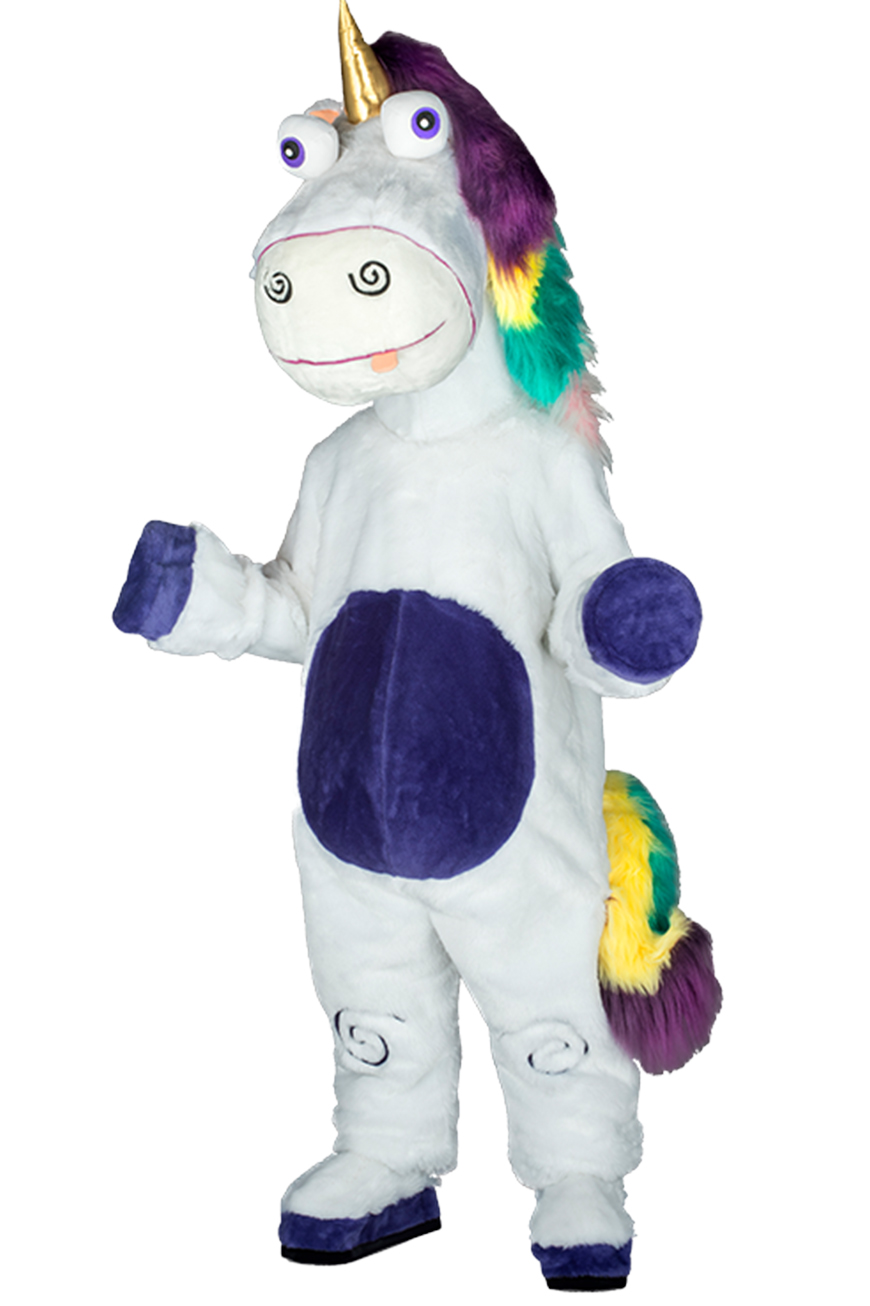 Costume mascotte de Licorne