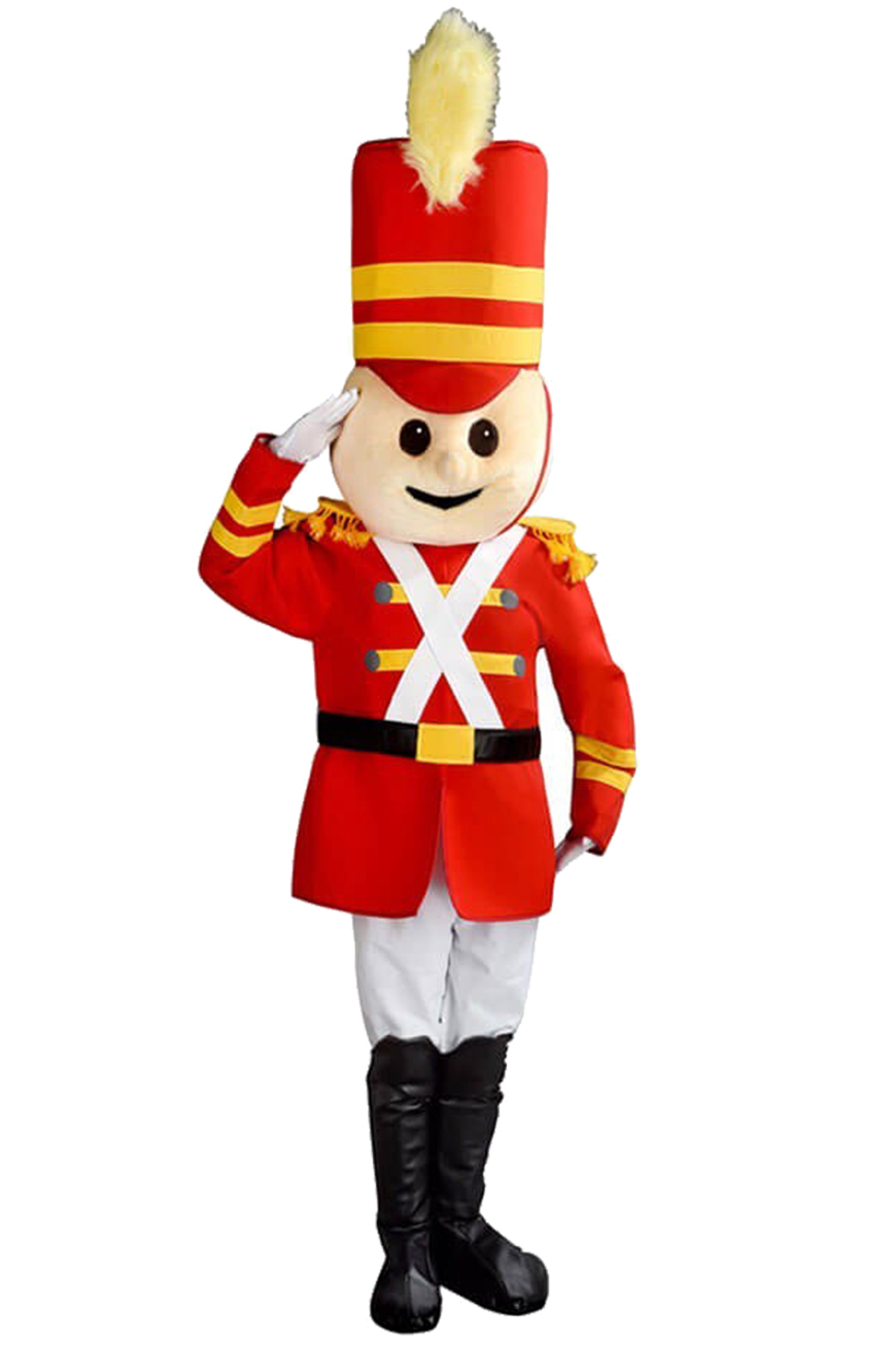 Costume mascotte de Petit Soldat