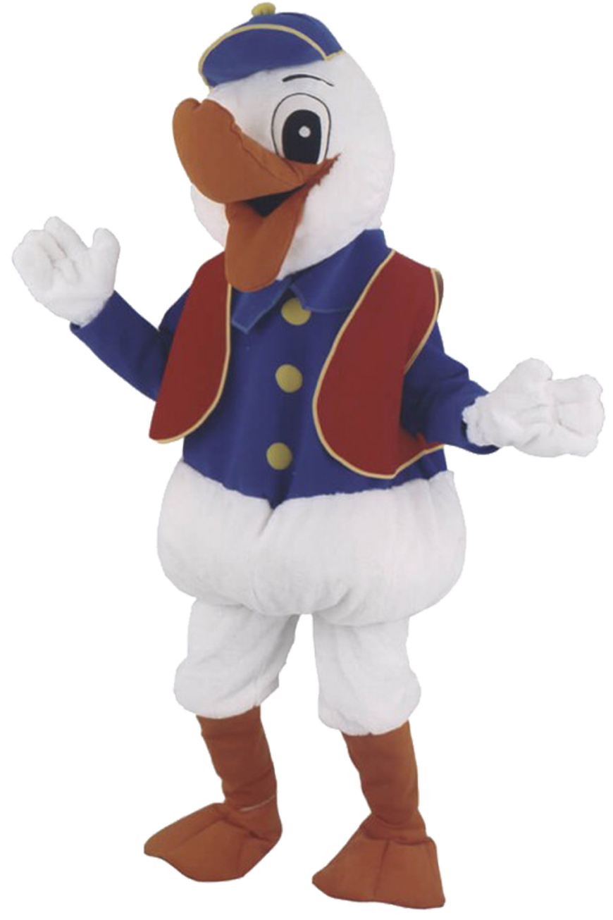 Costume mascotte de Canard