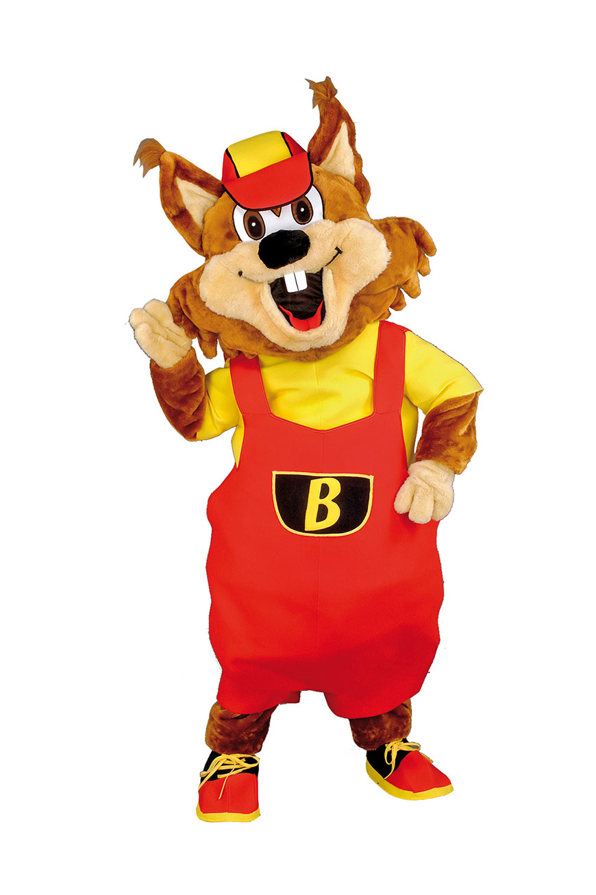 Costume mascotte de Castor