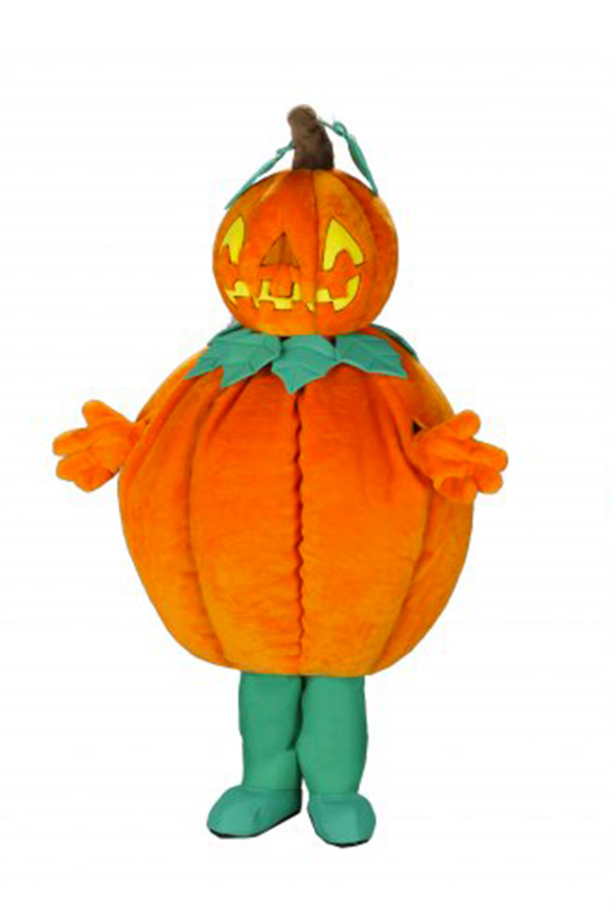Costume mascotte de Citrouille