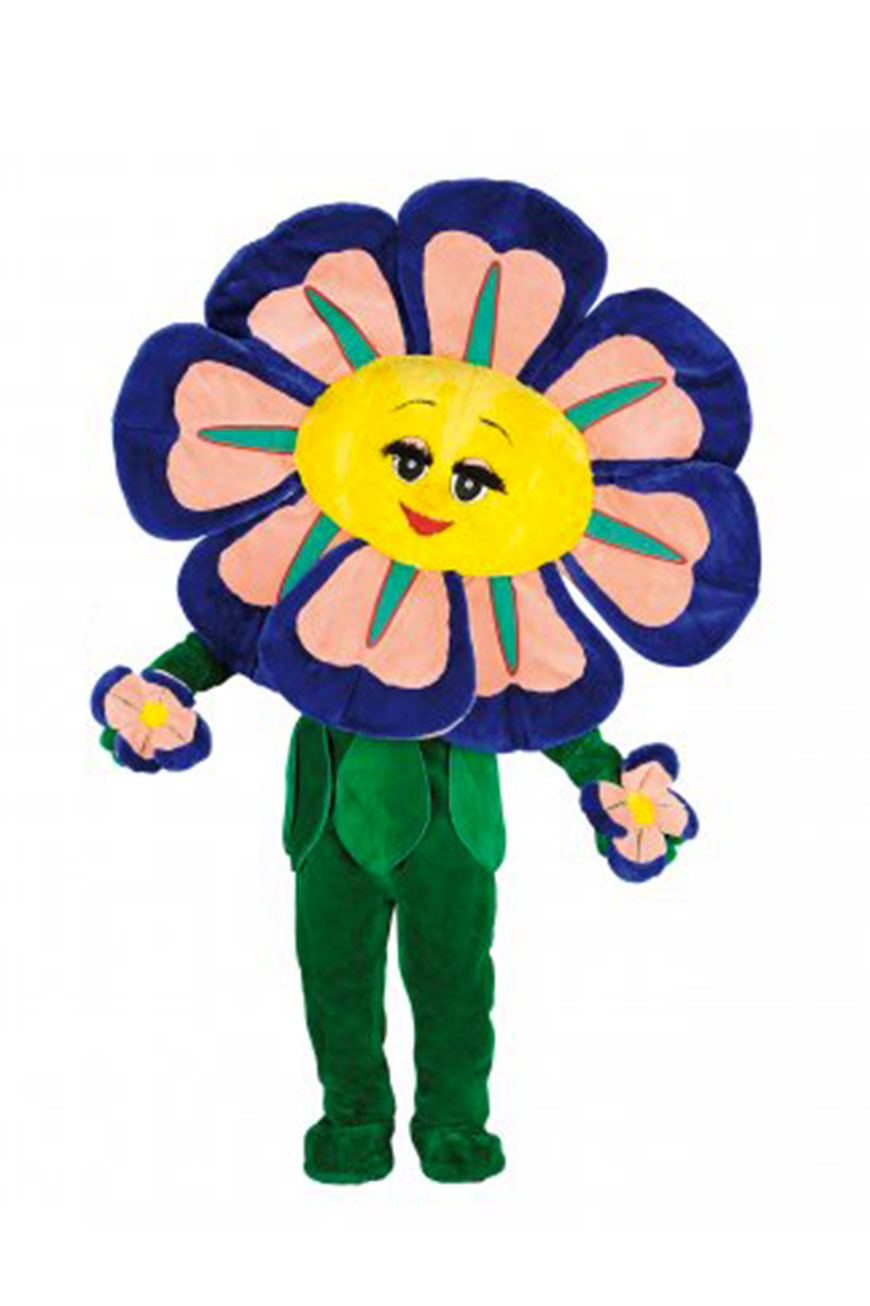 Costume mascotte de Fleur