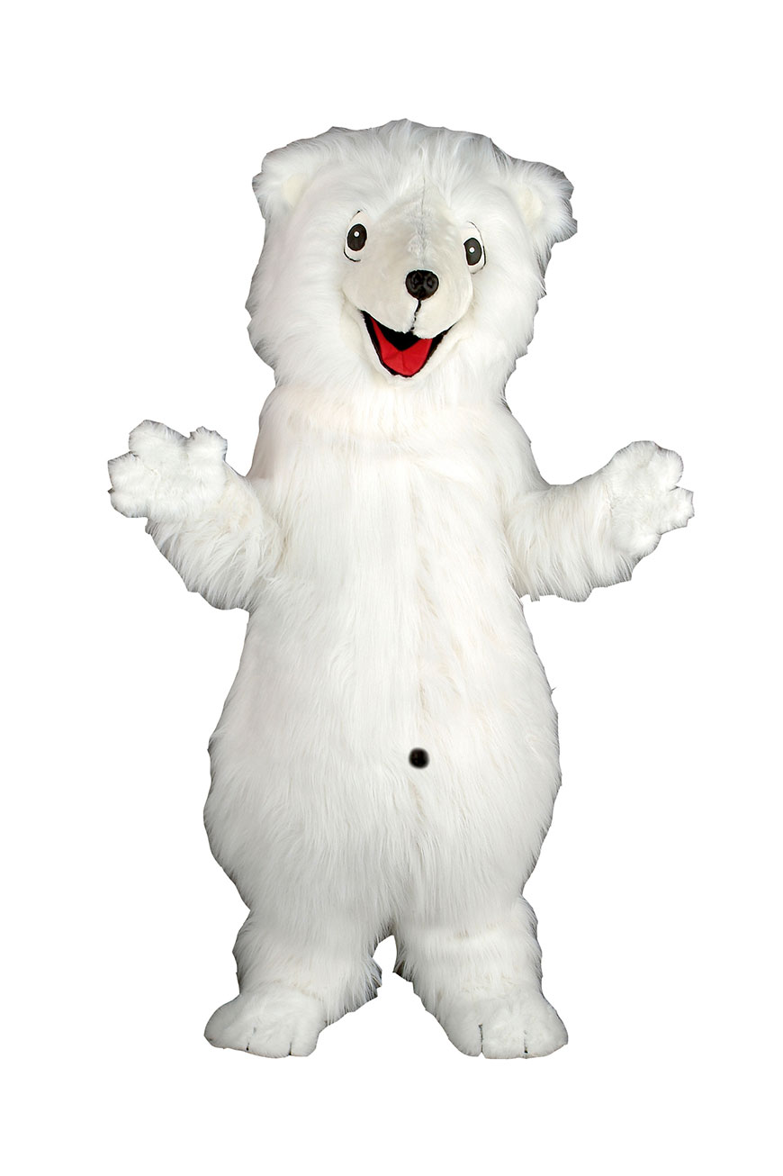 Costume mascotte d'Ours polaire