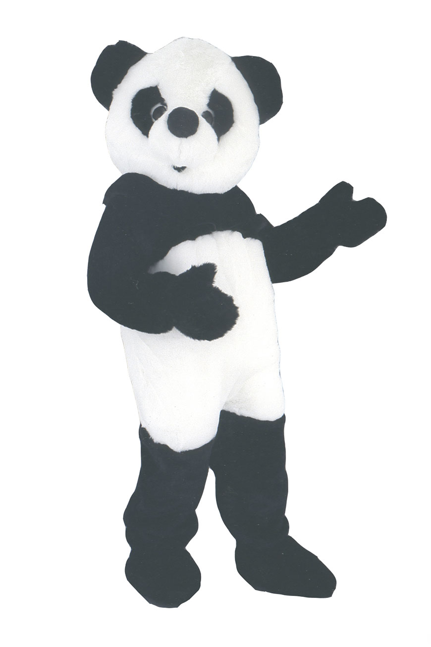 Costume mascotte de Panda