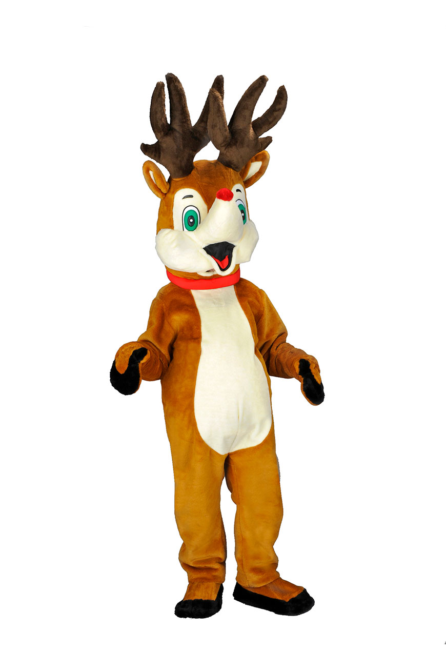 Costume mascotte de Renne V1